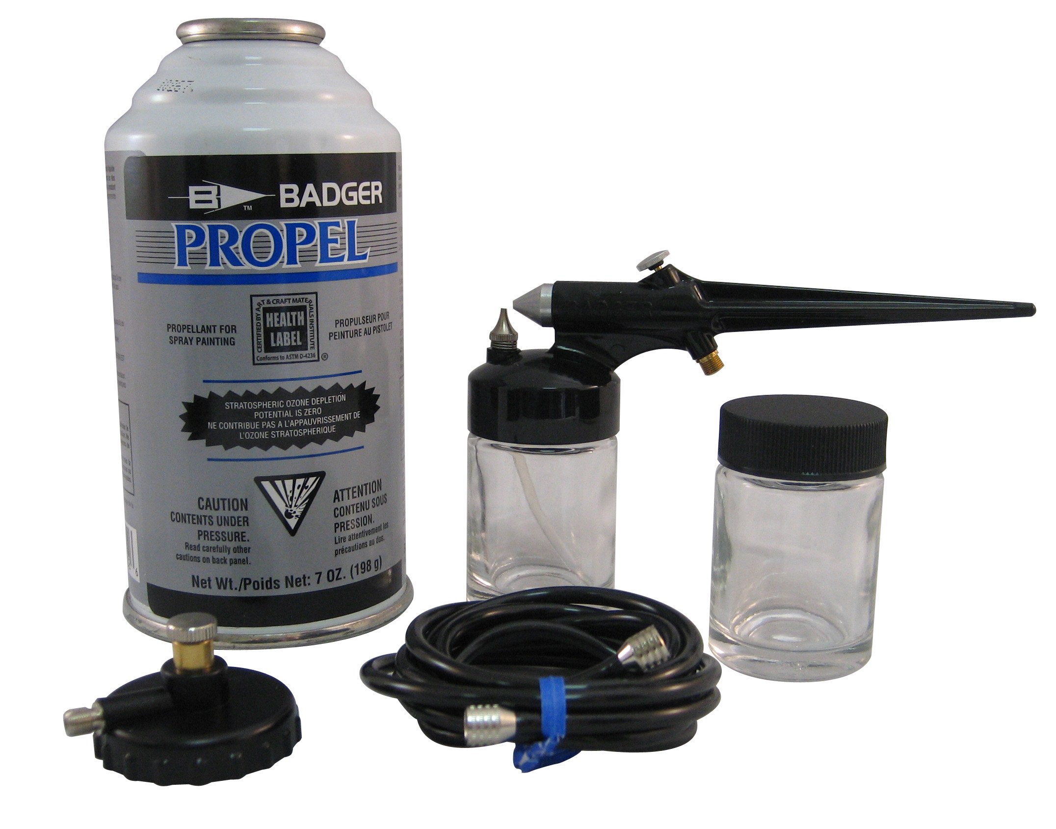 AIRTEX ペイントスプレーガンセット　フェイスアート　ボディーアート Amazon.com: Badger Air-Brush Co. 250-3 Basic Spray Gun Set with